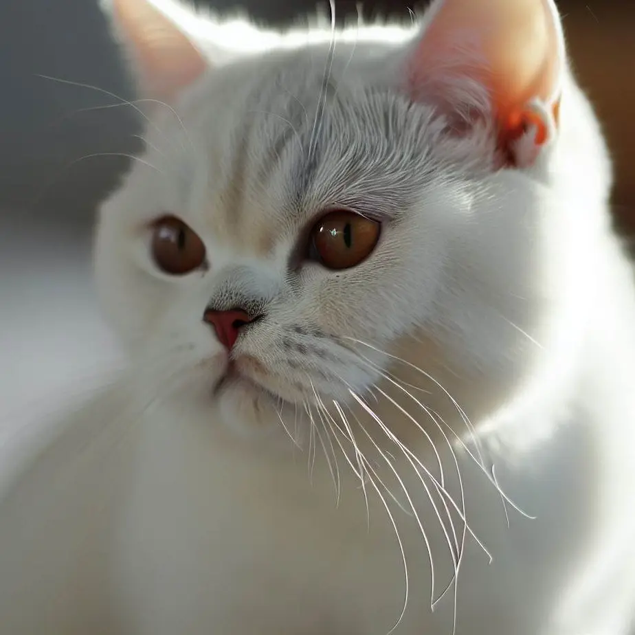 British Shorthair Alb