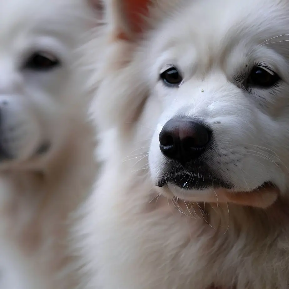 Câini albi