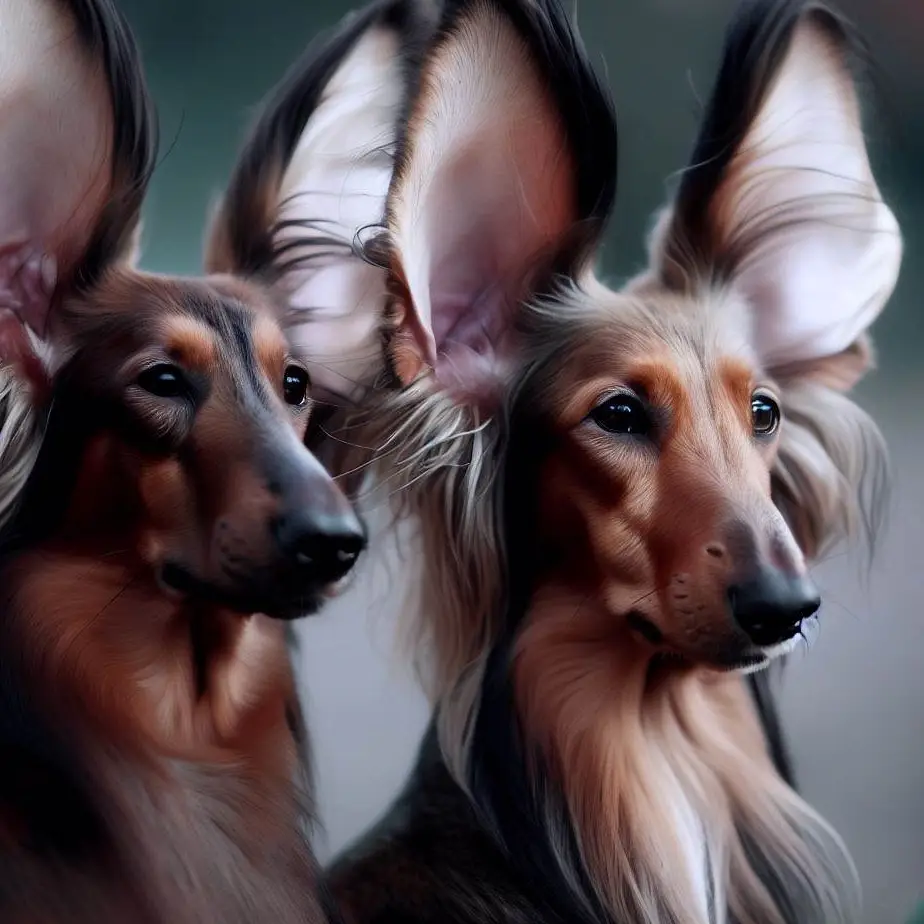 Câini cu urechi lungi: Frumusețe și caracteristici distinctive