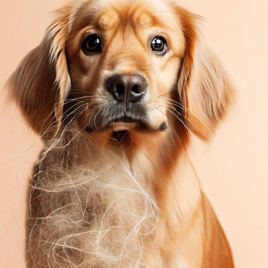 De ce cade părul la câini